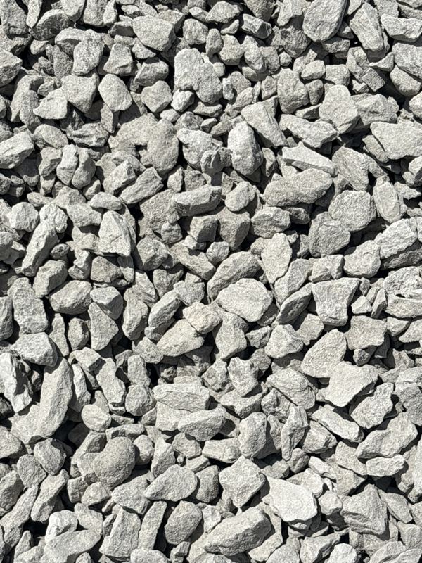 Close-up of gray 57 stone