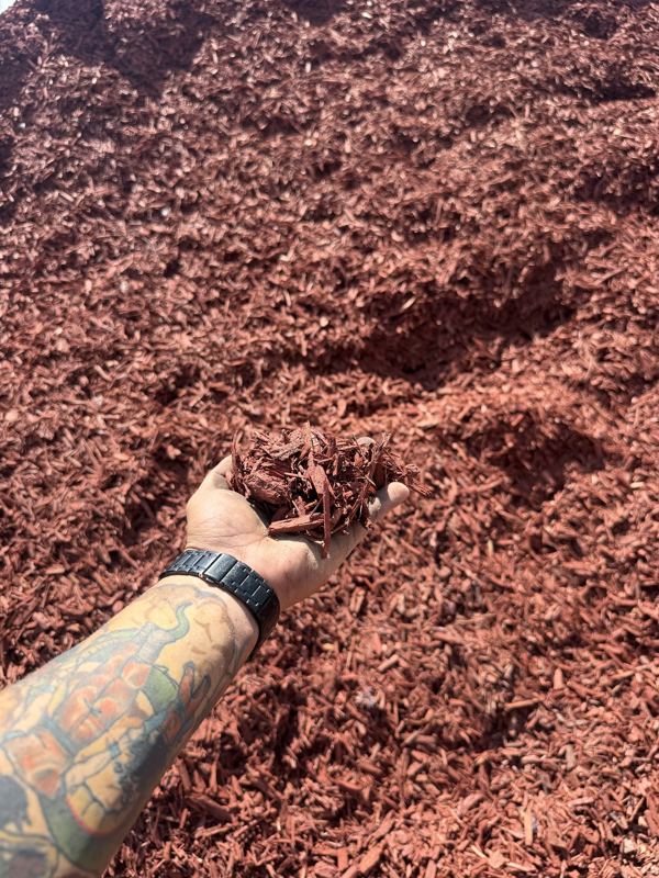 Red mulch